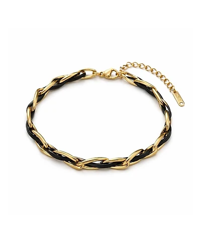 Rebl Jewelry Women's twisted link bracelet