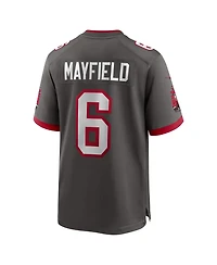 Nike Men's Baker Mayfield Pewter Tampa Bay Buccaneers Alternate Game Player Jersey
