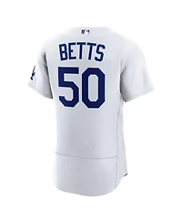 Nike Men's Mookie Betts White Los Angeles Dodgers Home Authentic Jersey