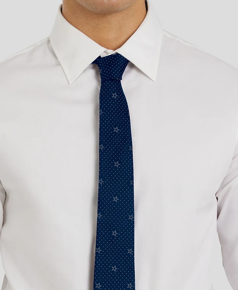 J. Palmer Men's Dallas Cowboys Game Day Polka Dot Tie