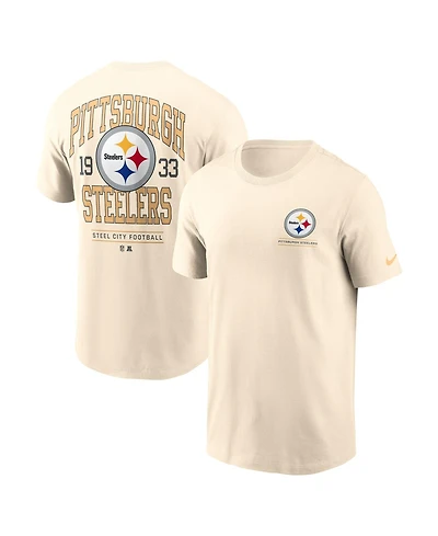 Nike Men's Natural Pittsburgh Steelers Freestyle Essential T-Shirt
