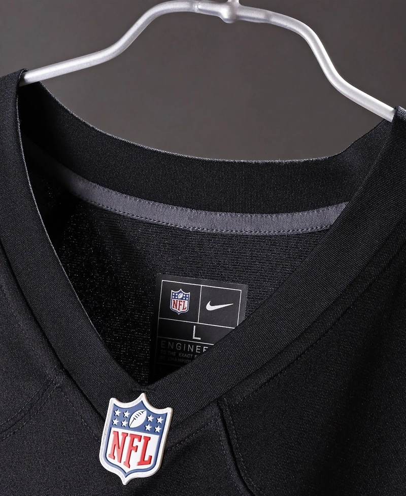 Nike Men's Jacory Croskey-Merritt Black Washington Commanders Hail Raiser Alternate Game Jersey