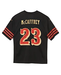 Nike Preschool Christian McCaffrey Black San Francisco 49ers 2025 Rivalries Collection Game Jersey