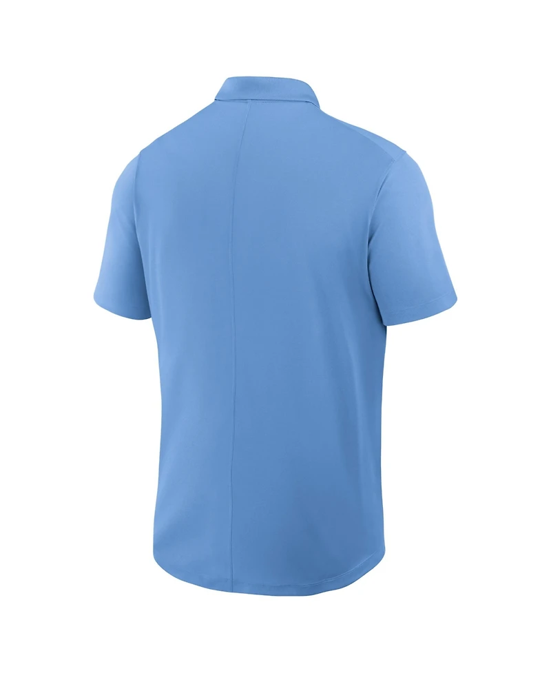 Nike Men's Light Blue Chicago Cubs Alternate Victory Dri-fit Polo Shirt