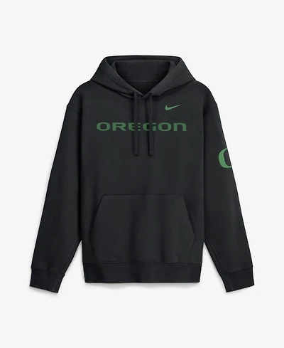Nike Men's Black Oregon Ducks 2026 Sideline Club Fleece Hoodie