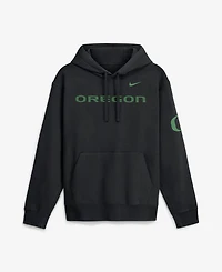 Nike Men's Black Oregon Ducks 2026 Sideline Club Fleece Hoodie