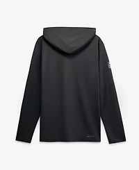 Nike Men's Black Green Bay Packers Sideline Lightweight Long Sleeve Dri-fit Hoodie