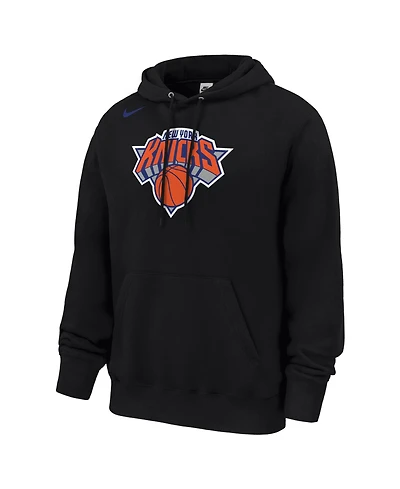 Nike Men's Black New York Knicks Club Fleece Hoodie