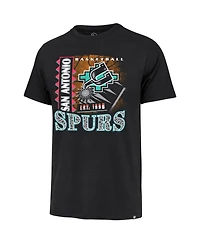 Profile Men's Black San Antonio Spurs Big Tall T-Shirt