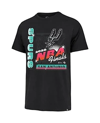 '47 Brand Men's Black San Antonio Spurs 2026 Nba Finals Franklin Fiesta T-Shirt