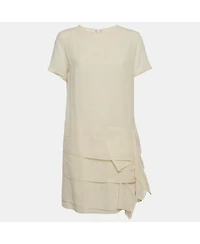 Pre-Owned Brunello Cucinelli Women's Cotton Tired Mini Dress
