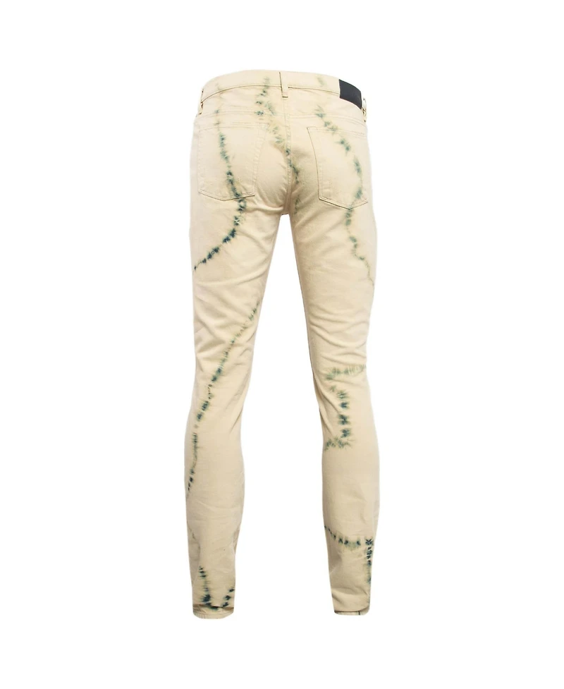 Pre-Owned Zadig & Voltaire Men's Tie Dye Denim David Jeans