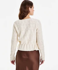 And Now This Petite Deep V-Neck Cardigan Sweater, Macy's Exclusive