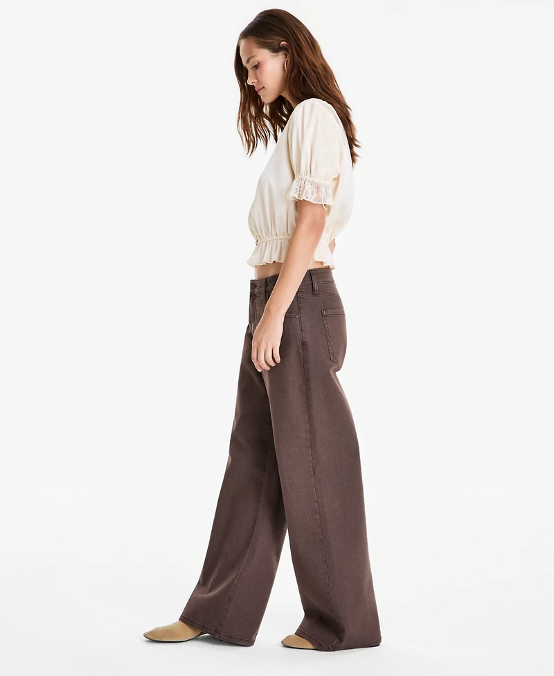 And Now This Women's High-Rise Wide-Leg Jeans, Macy's Exclusive