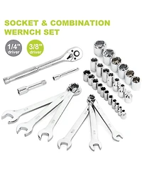 Xdovet Household Tool Set Home Repairing Toolbox Mechanics Hand Kit Diy Maintenance