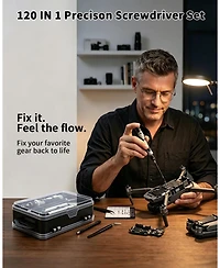 Xdovet 122 in 1 Precision Screwdriver Kit Laptop Repair Tool Set