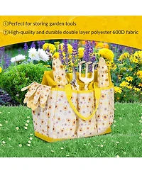 Xdovet Gardening Hand Tools Sunflower Set Bag Women Mom Gift
