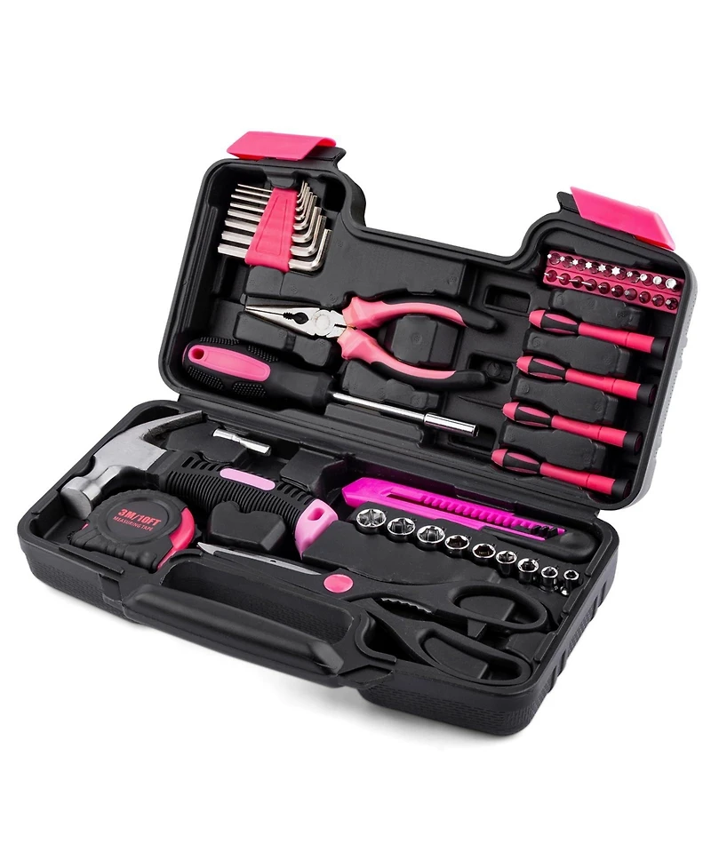 Xdovet Tool Set Mini Household Kit Plastic Toolbox Dorm Home