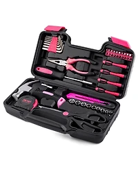Xdovet Tool Set Mini Household Kit Plastic Toolbox Dorm Home