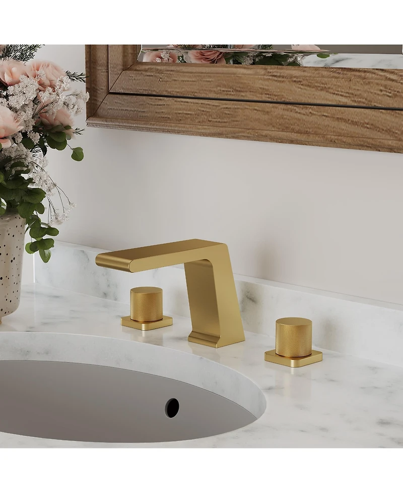 Everstein Widespread Bathroom Faucet 3 Hole, 2-handle Sink