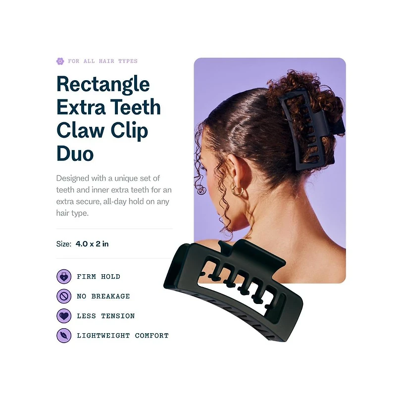 Gimme Beauty Double Claw Clip Duo