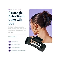 Gimme Beauty Double Claw Clip Duo