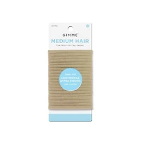 Gimme Beauty Low Profile Hair Bands - Gentle, No-Snag Elastic Ties for Fine and Thick Locks