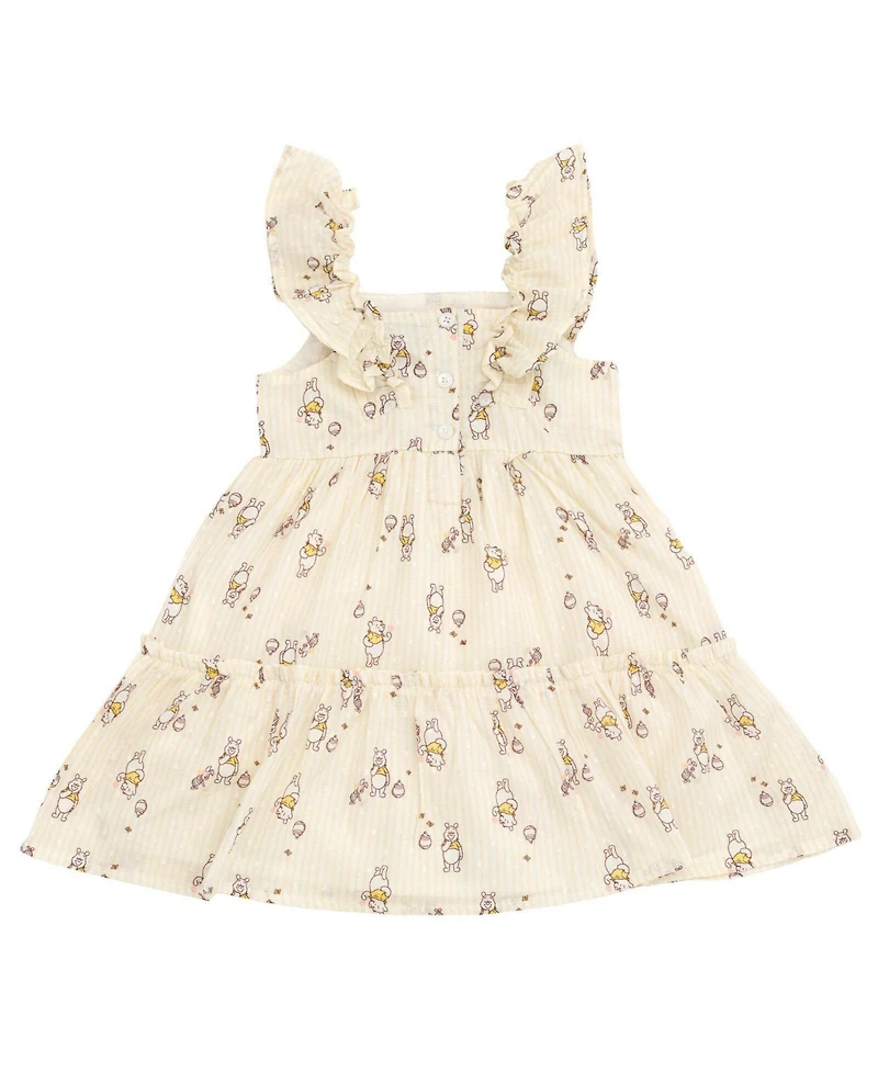 Winnie the Pooh Toddler Girls' 2T - 4T Sleeveless Flare Dress