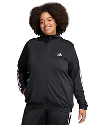 adidas Plus Essentials Tricot Three Stripes Track Jacket