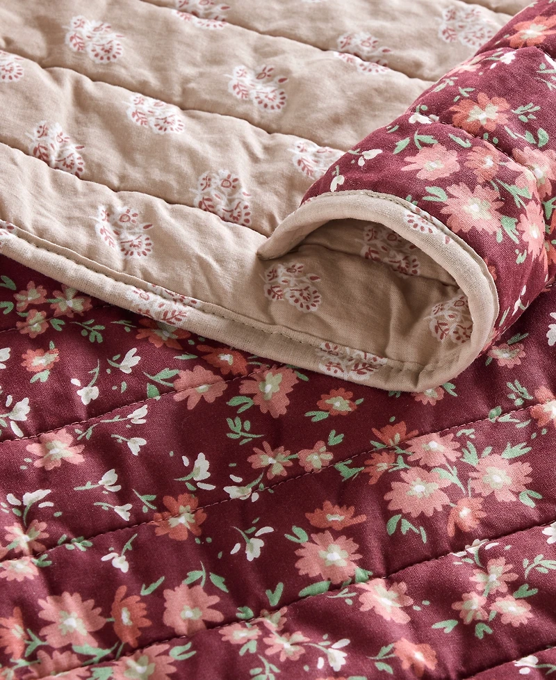 Charter Club Parker Reversible 3-Piece Quilt Set, Full/Queen, Macy's Exclusive