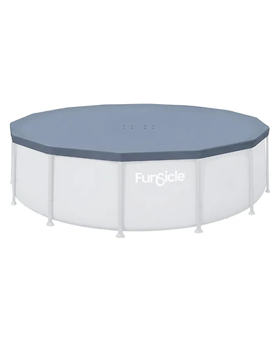 Funsicle 14 Foot Durable Round Pool Cover for Oasis and Activity Pools