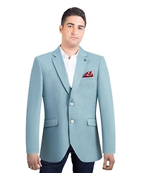 Elie Balleh Men's Slim Fit Solid Blazer Sports Coat