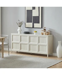 Sailvan 67 Inch Modern Sideboard Storage Cabinet with Soft Close Doors