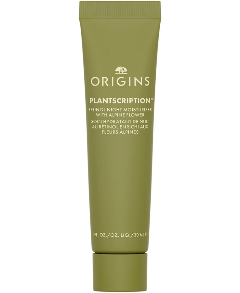Origins Plantscription Retinol Night Moisturizer with Alpine Flower, 1 oz.