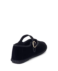 Alegria Women's Round Toe mary jane ballet flats