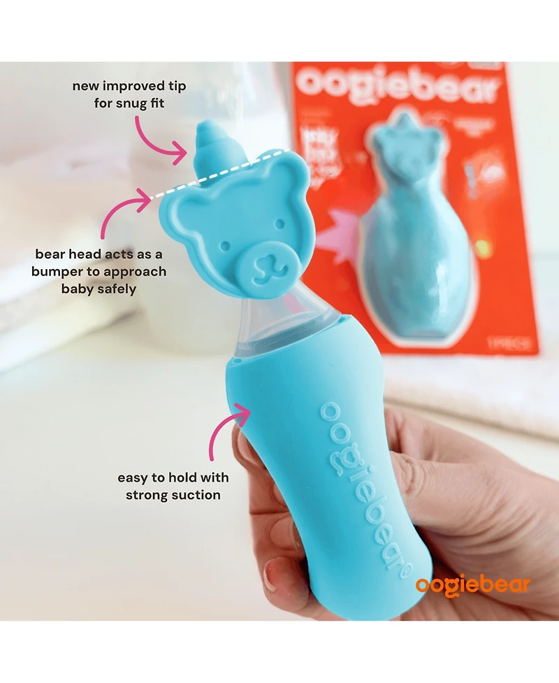 oogiebear Booger Picker + Nasal Aspirator Duo