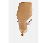 edm queen diamante embellished glitter sandals