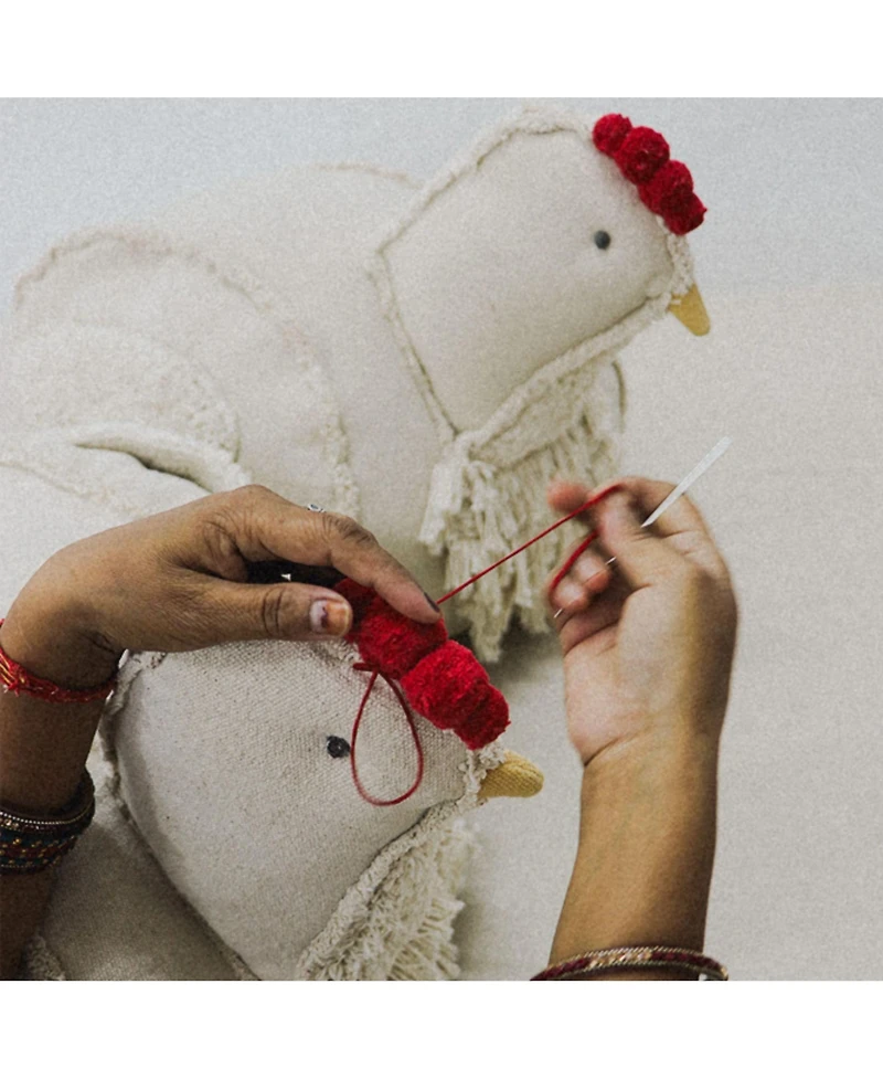Lorena Canals Pouf Chicken Pillow