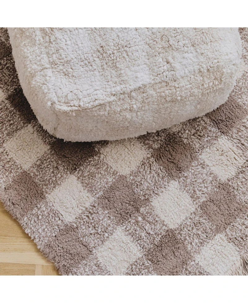 Lorena Canals Pouf Vichy Matcha