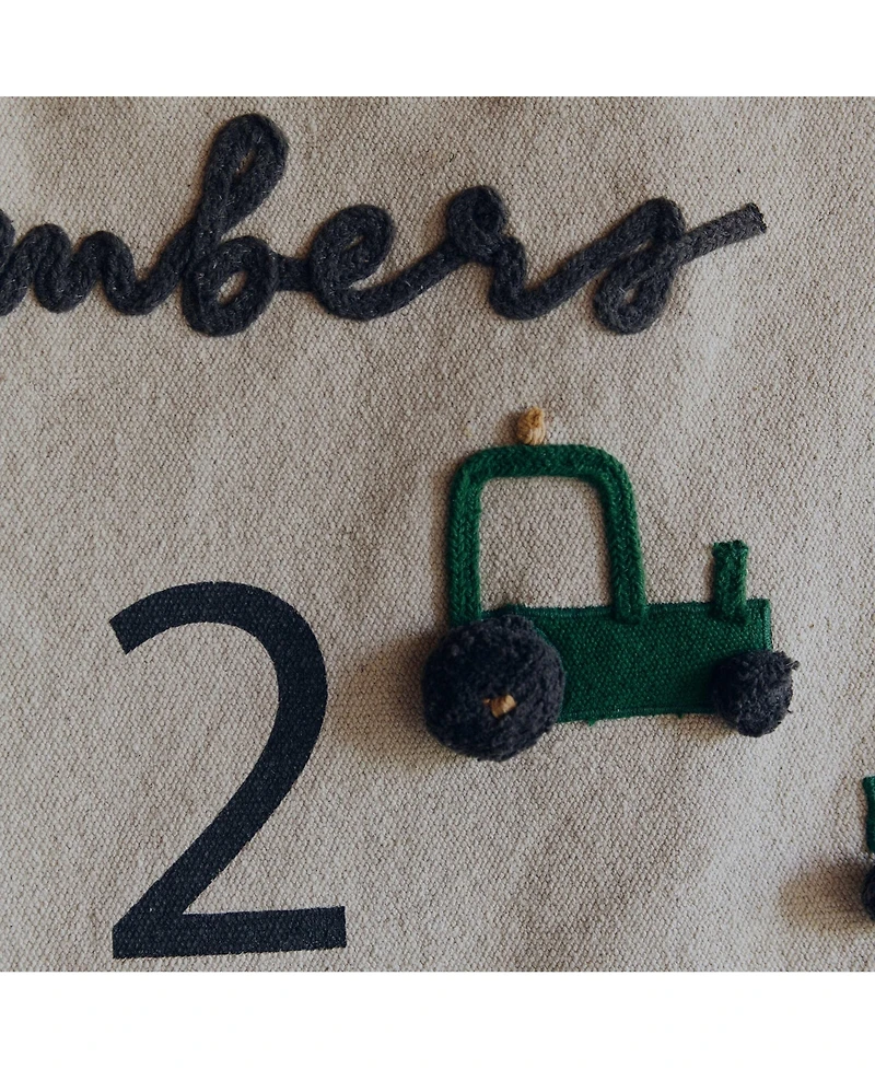 Lorena Canals Wall Hanger Farm Numbers