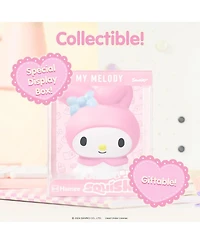 Hamee Squishy Buddy Toy Sanrio Characters Figure Slow Rising Cute Birthday Gift, Stress Relief, Collectible Deskterior Play Doll - Hello Kitty