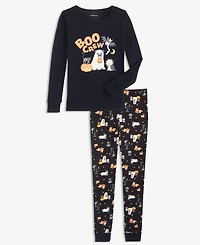 Holiday Lane Little & Big Kids Halloween Mix It Snug Fit Matching Family Pajamas Set, Created for Macy's