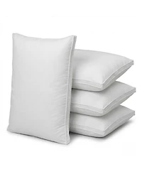 Ella Jayne Plush and Supportive Gusseted 4-Pack Pillow