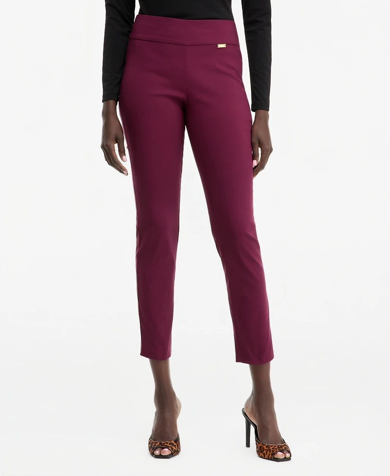 I.n.c. International Concepts Women's Mid-Rise Skinny Pants, Regular & Short Lengths, Created for Macy's
