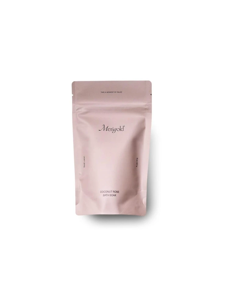 Merigold, Bath Oil and Coconut Rose Bath Soak Bundle