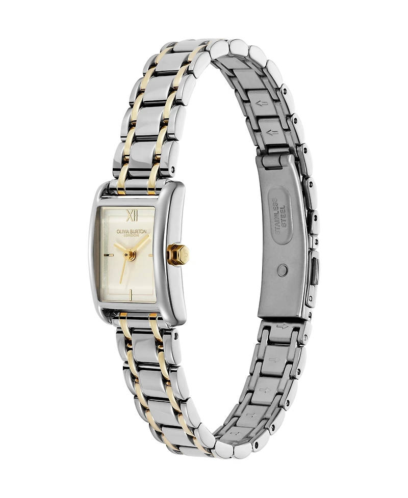 Olivia Burton Women's Mini Grove Two-Tone Stainless Steel Bracelet Watch 16mm