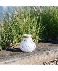 Allsop Home & Garden, Moondrop Lantern - Rechargeable Glass Led Lantern