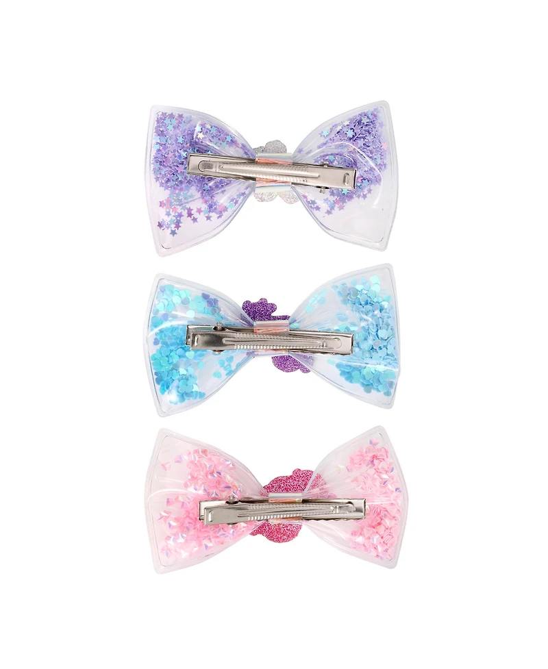 Peanuts Snoopy Woodstock Shaker Hair Bows 3-Piece Set Official License, Peanuts Gifts, Snoopy Things