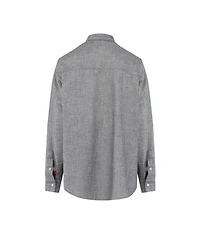 Pcfg Men's Wool-Cashmere Blend Striped Long-Sleeve Shirt