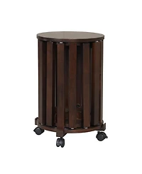 Costway Stackable Stools Set of 4 with Rolling Base, Locking Casters for Kitchen Apartments